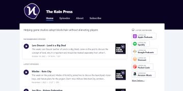 Podcast site preview
